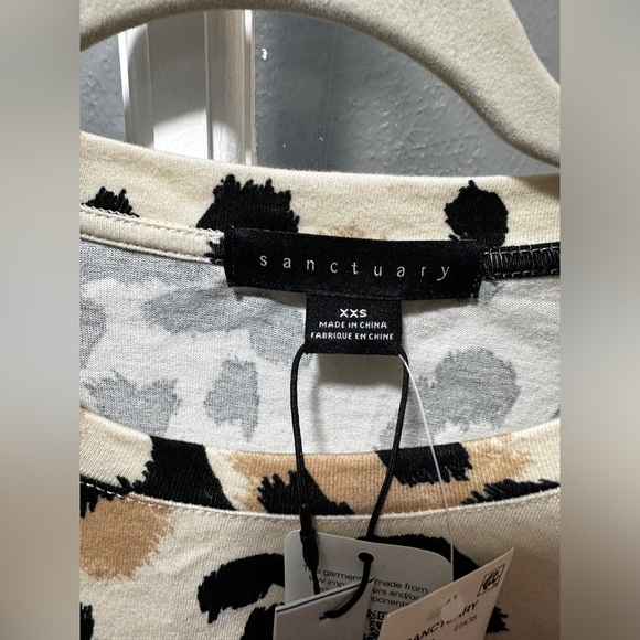 NWT Sanctuary Replay Cotton Printed T-Shirt Dress - Picture 6 of 9